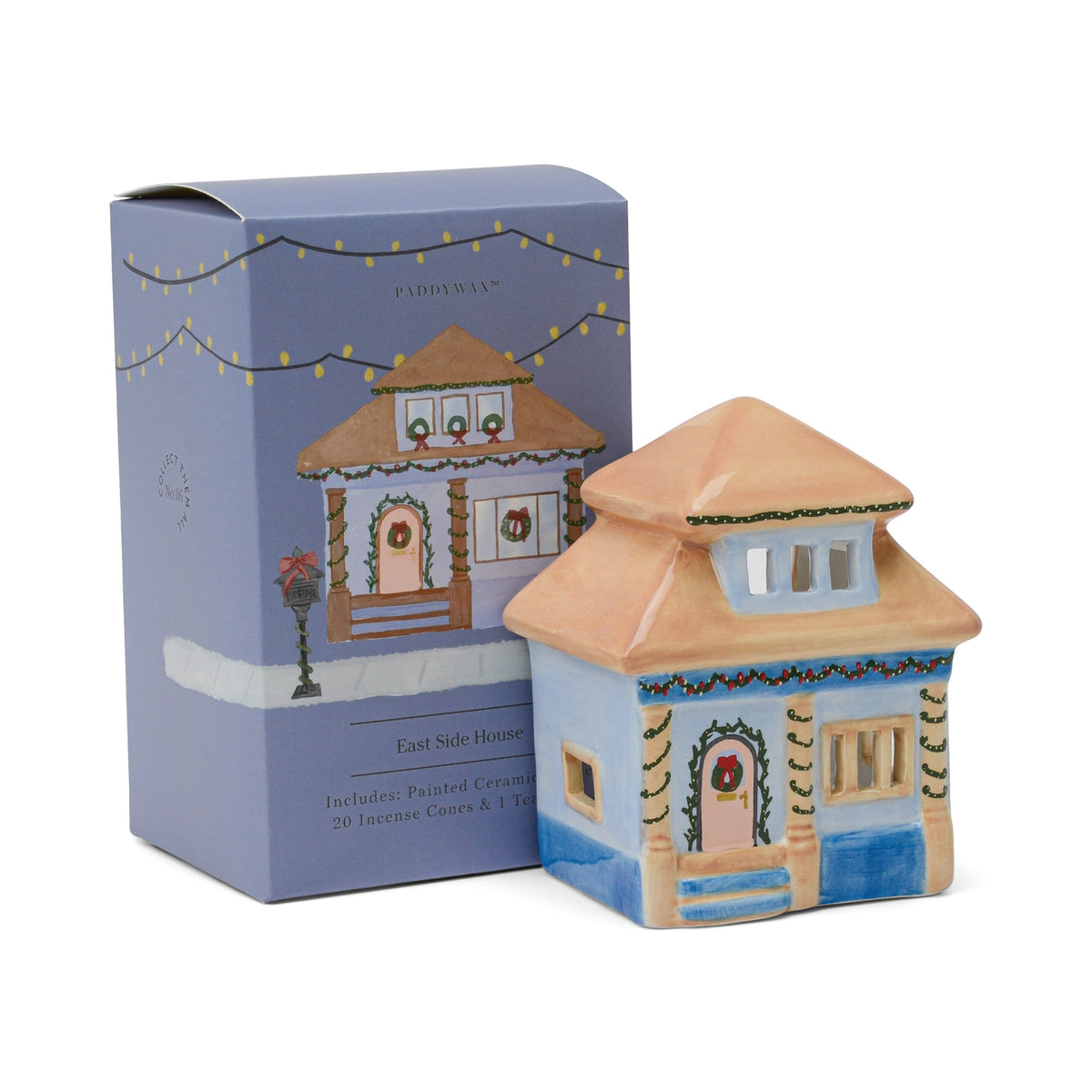 East Side House Incense & Tealight Holder