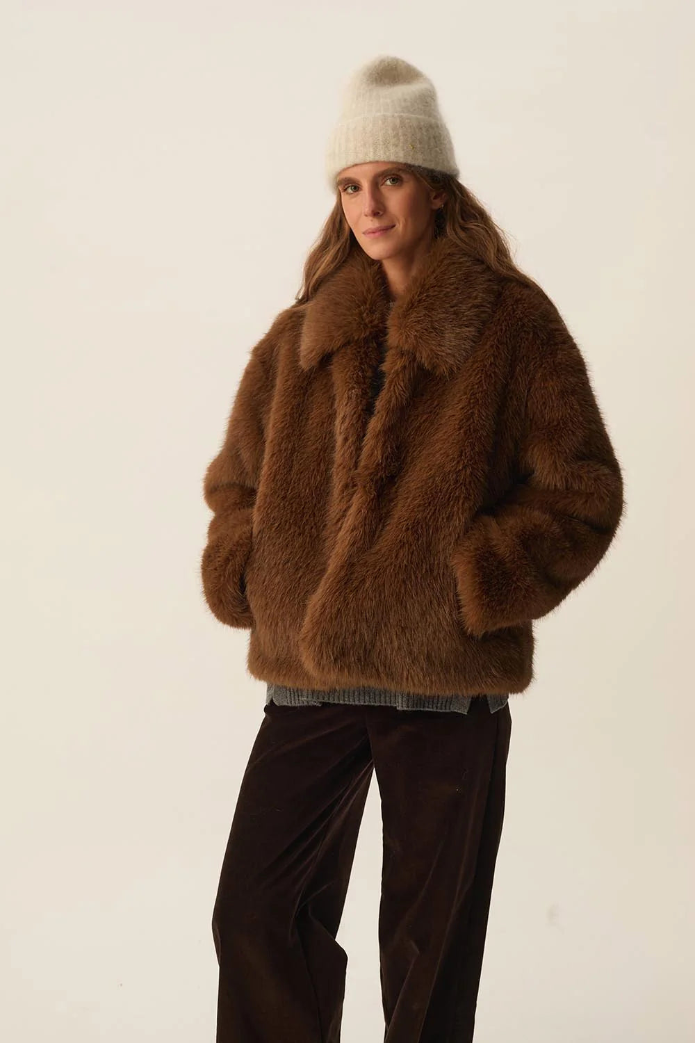 Faux Fur Jacket
