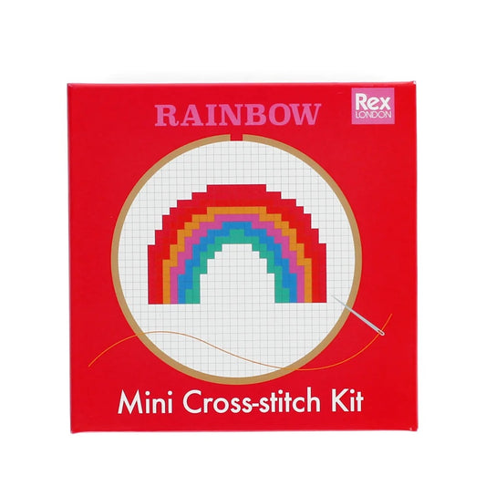Mini Cross-stitch Kit Rainbow