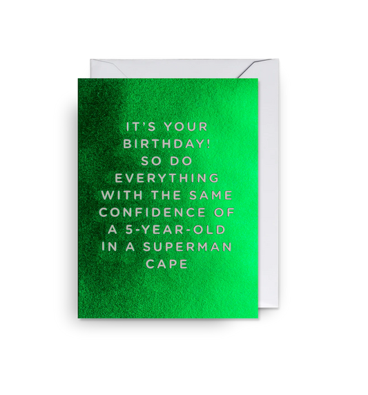 It’s Your Birthday Mini Card