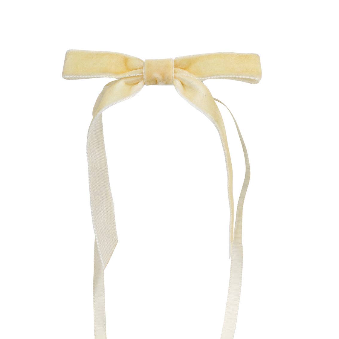 Red & Cream Velvet Bows - 8 Pack | Christmas Decor |