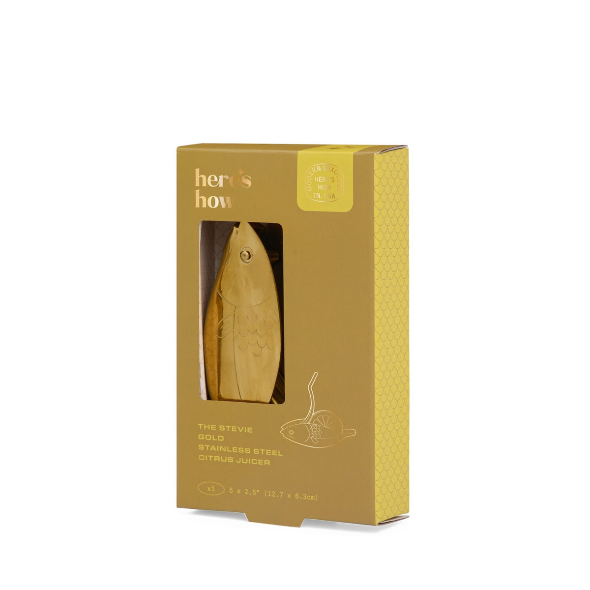 The Stevie Gold Citrus Juicer