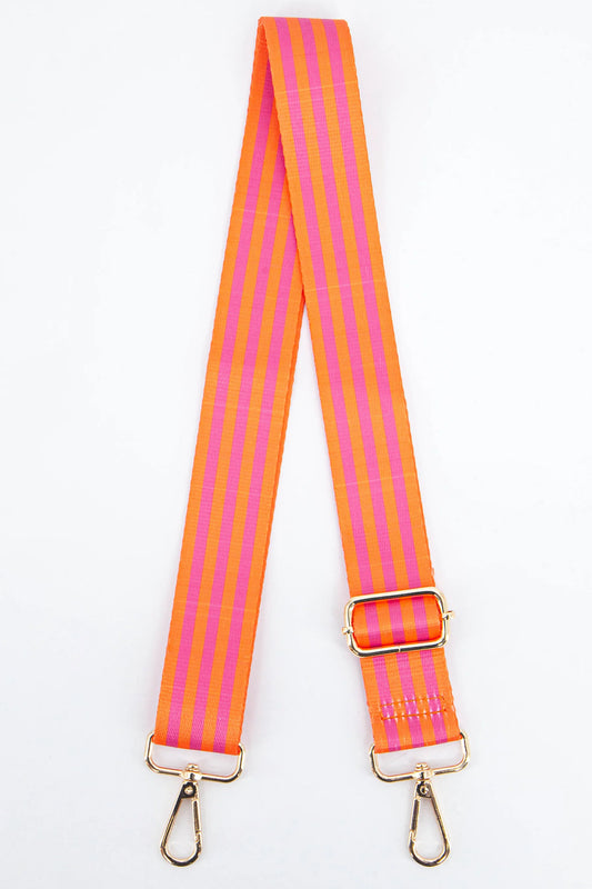 Pink & Orange Bag Strap