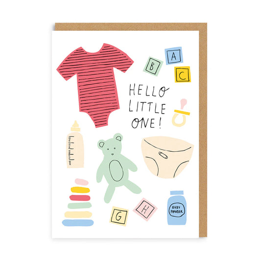 Hello Little One Icons Card