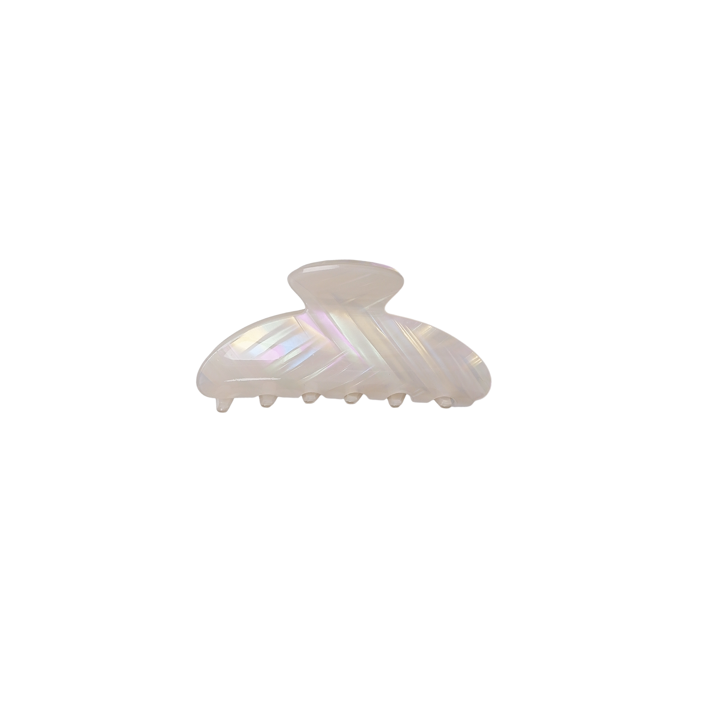 Chinassa Hair Claw - White