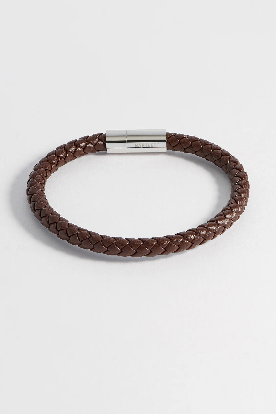 Brown Leather Single Wrap Bracelet