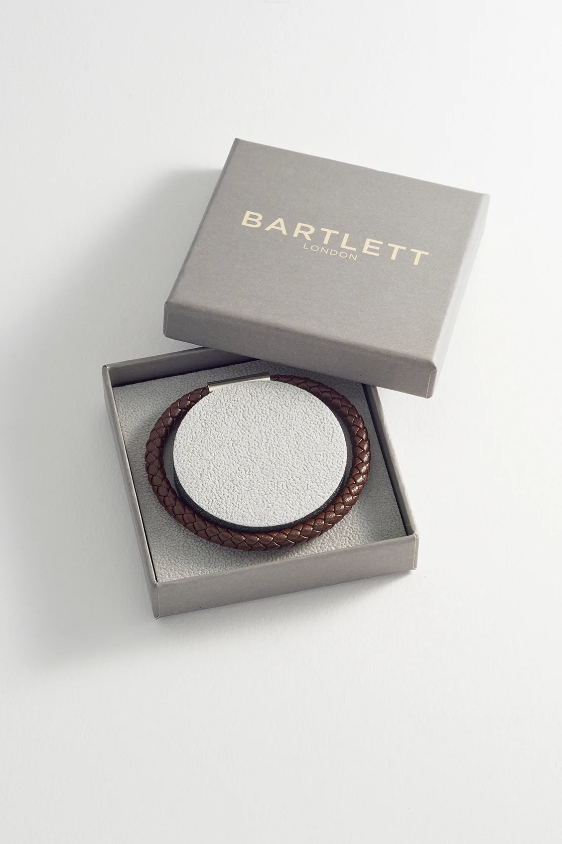 Brown Leather Single Wrap Bracelet