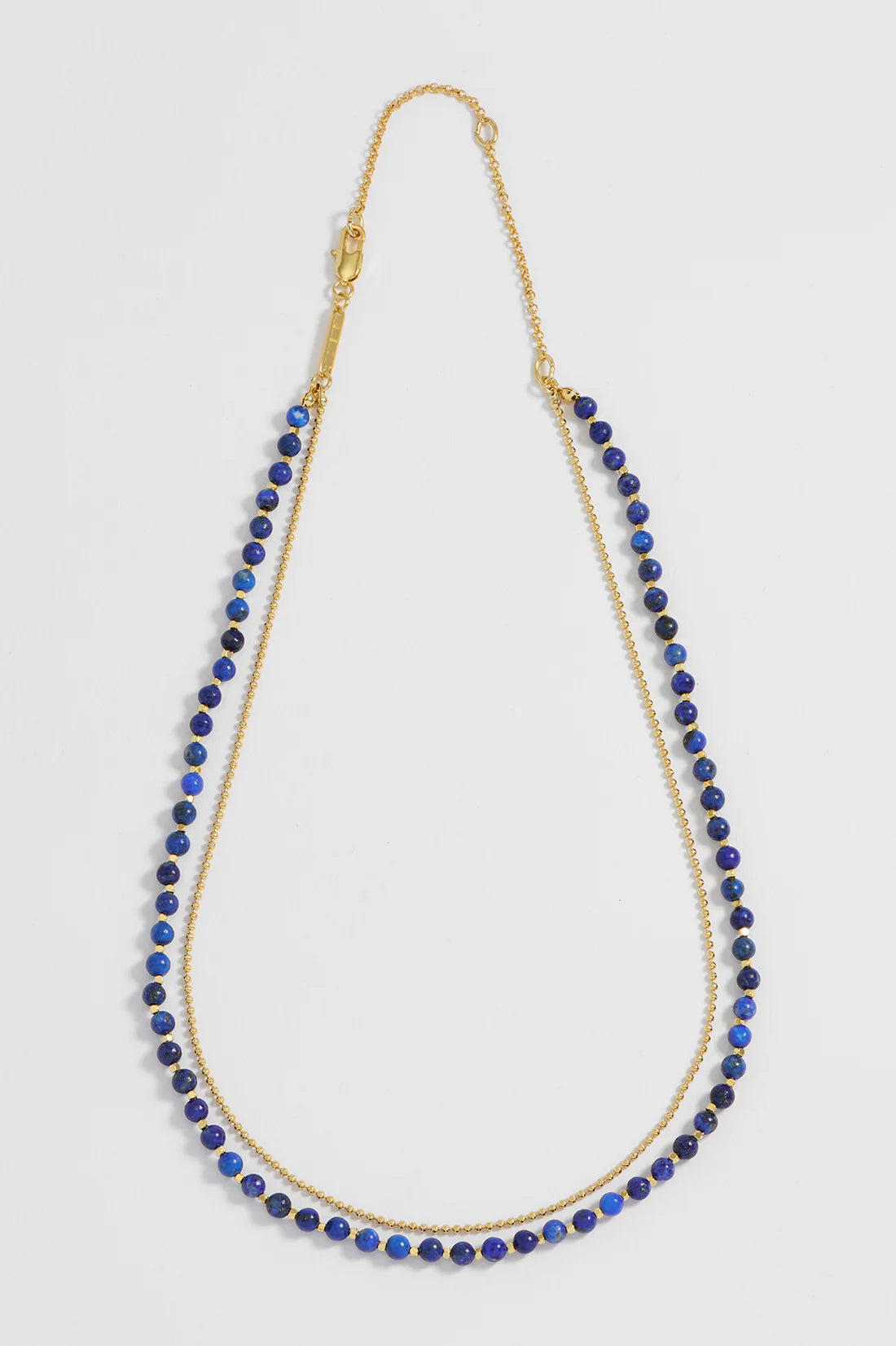 Lapis Double Necklace