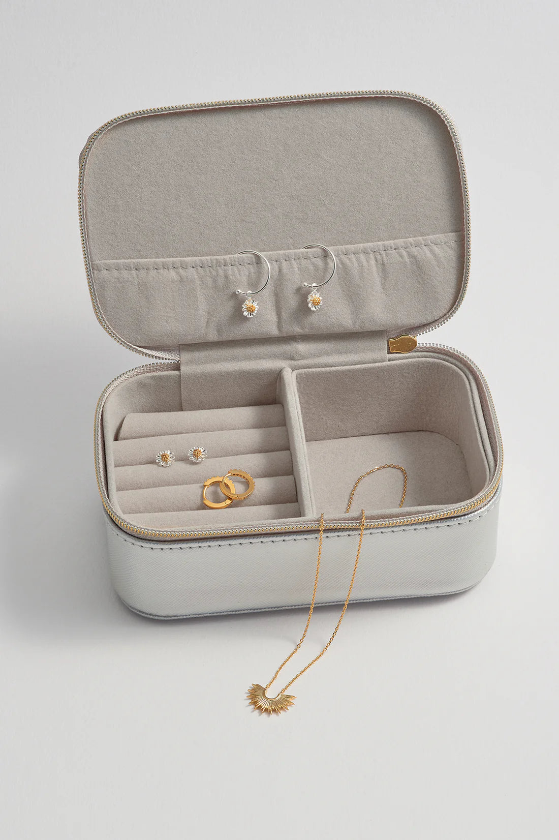 Mini Jewellery Box - Silver