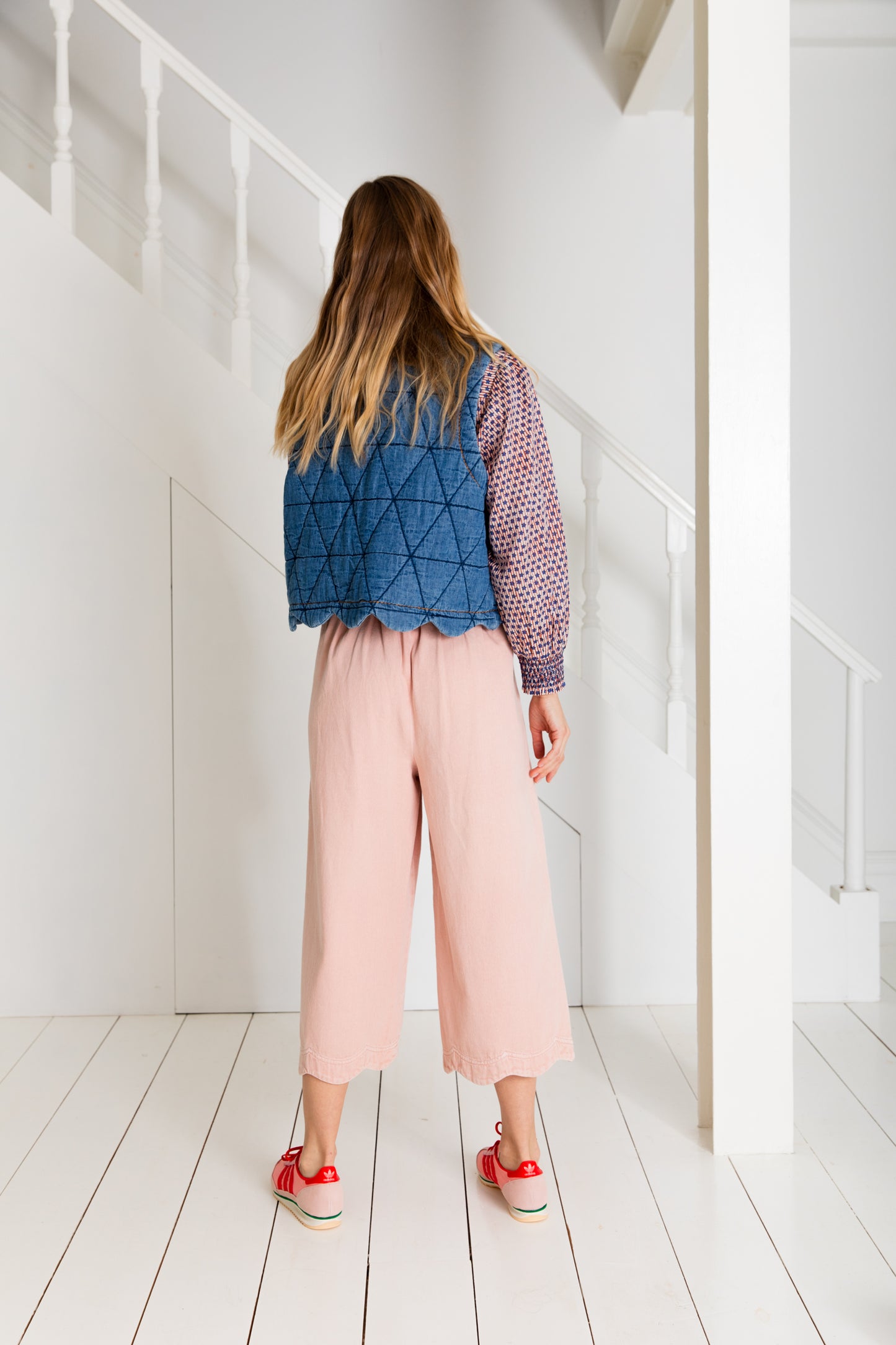 Estelle Gilet in Denim