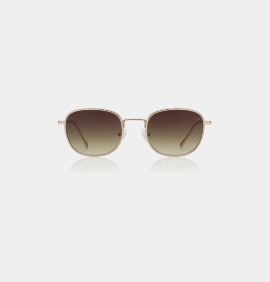 Hello Sunglasses - Matte Gold