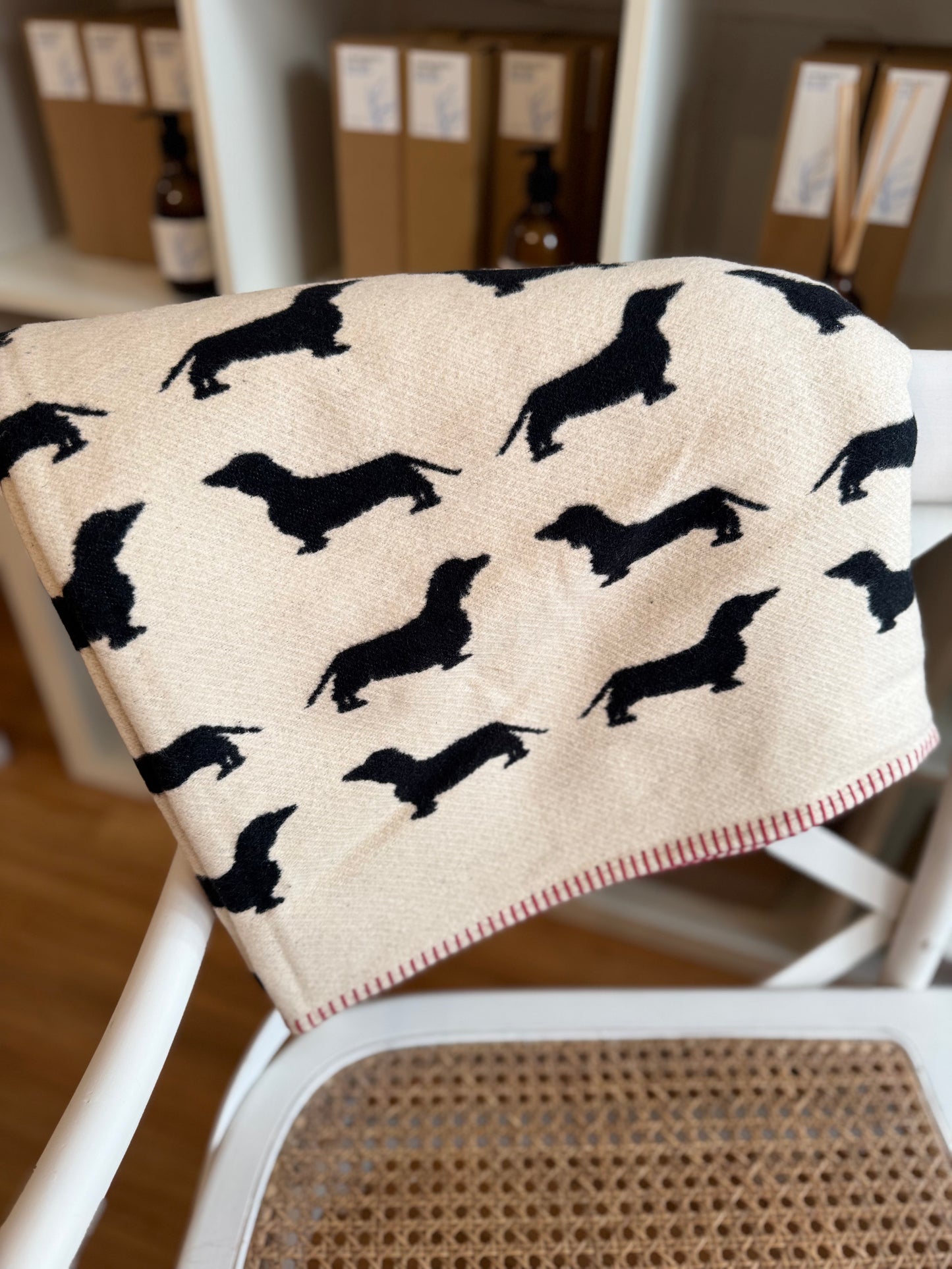 Reversible Dachshund Blanket