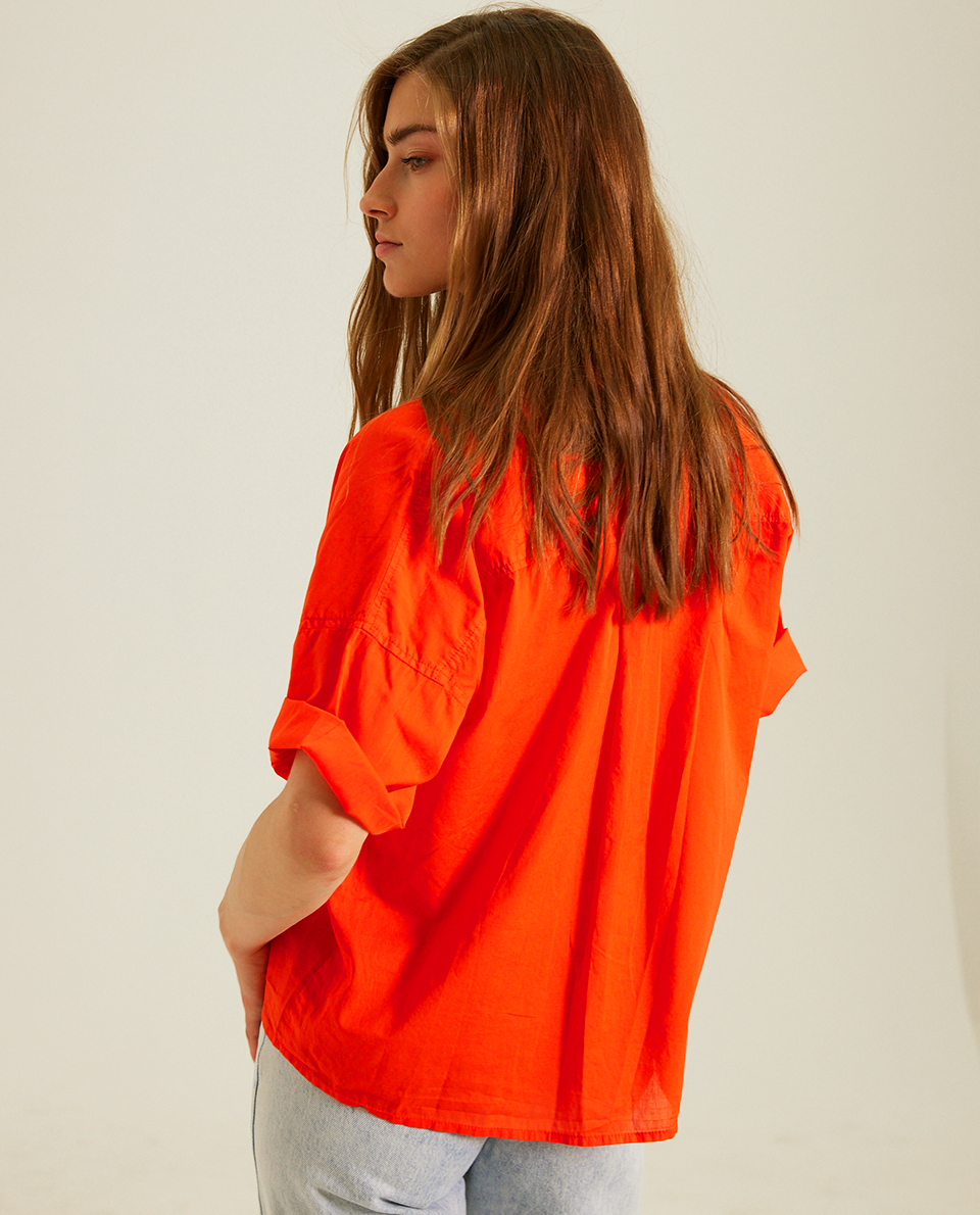 Lucy Tangerine Shirt