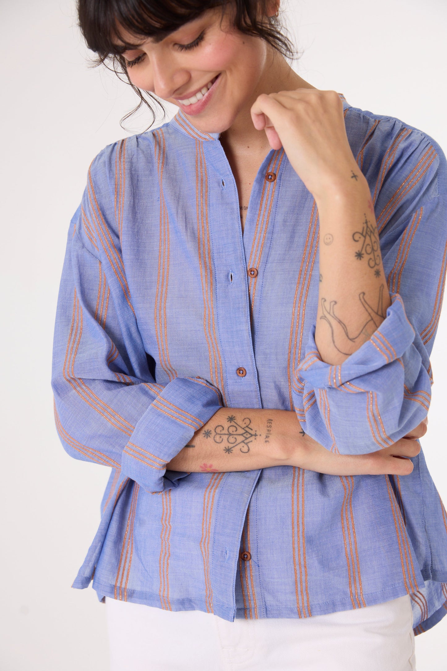 Ella Gold Blouse