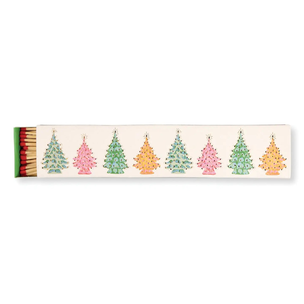 Long Christmas Tree Matches