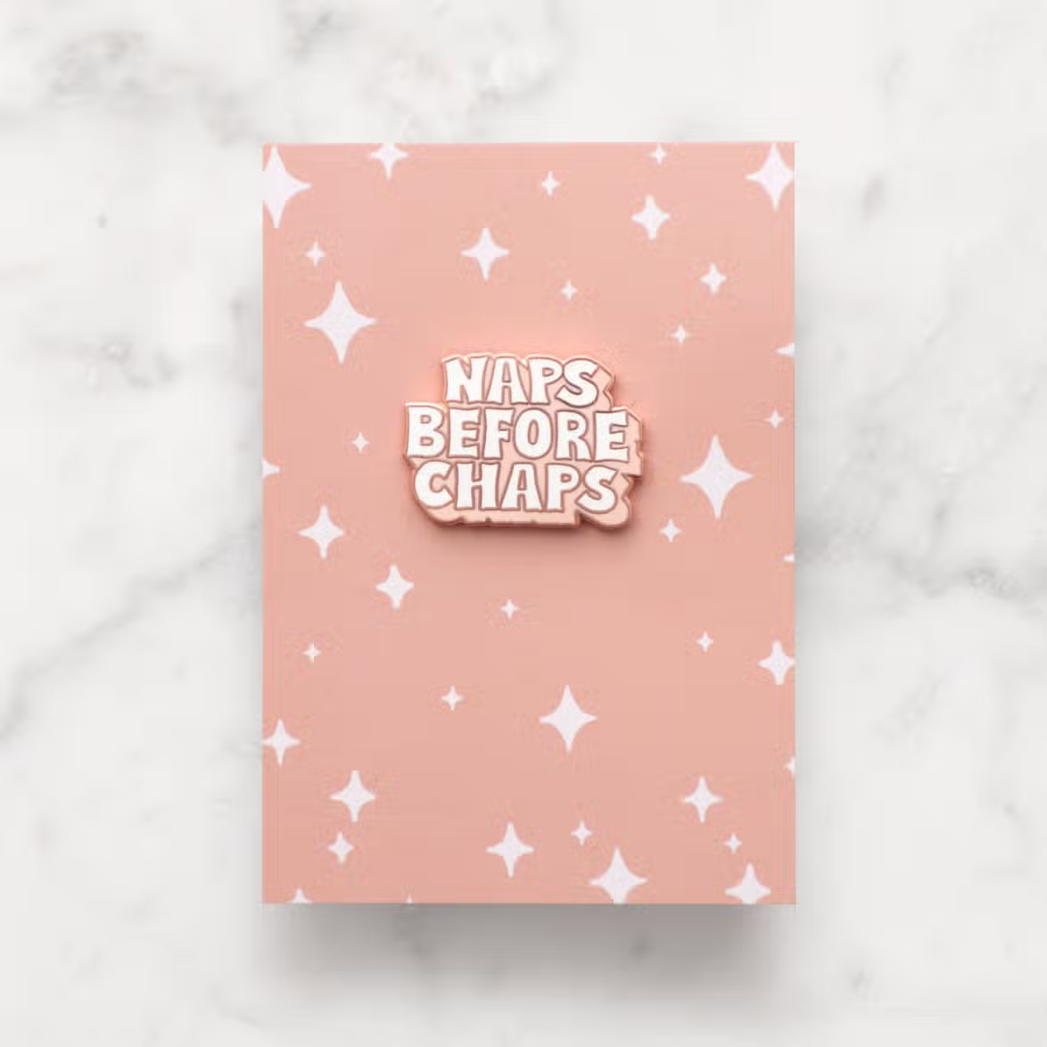 Naps Before Chaps Badge