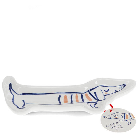 Ceramic trinket dish - Sausage dog