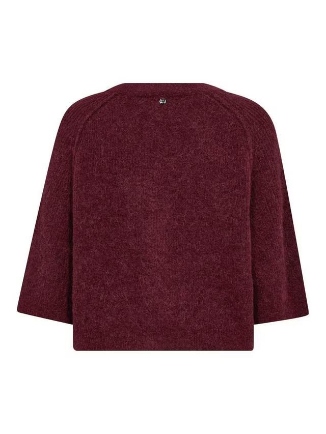 Mos Mosh Thora Lizet Knit Cardigan, Port Royale