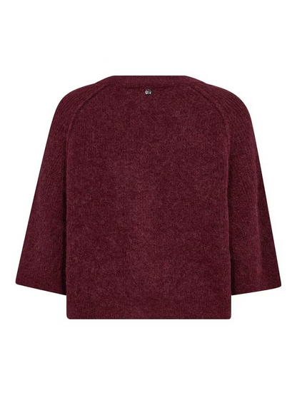 Mos Mosh Thora Lizet Knit Cardigan, Port Royale