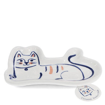 Ceramic trinket dish - Cat