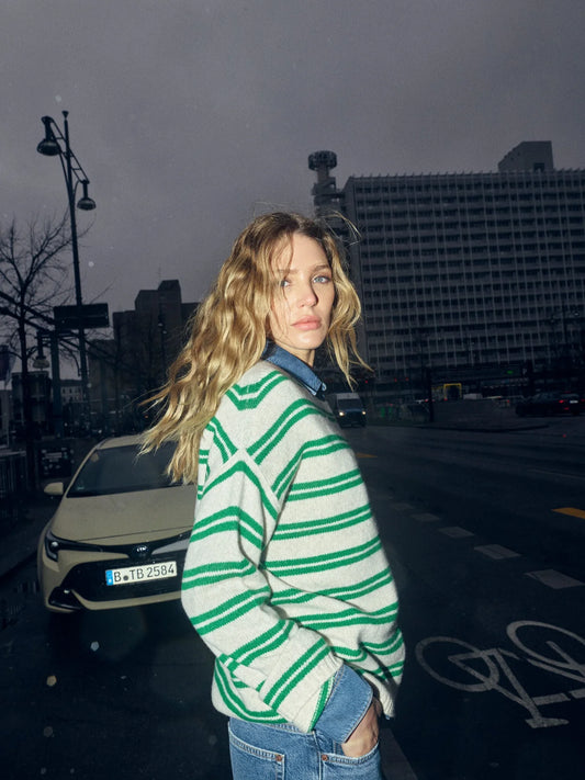 Khai Two Stripe Knit