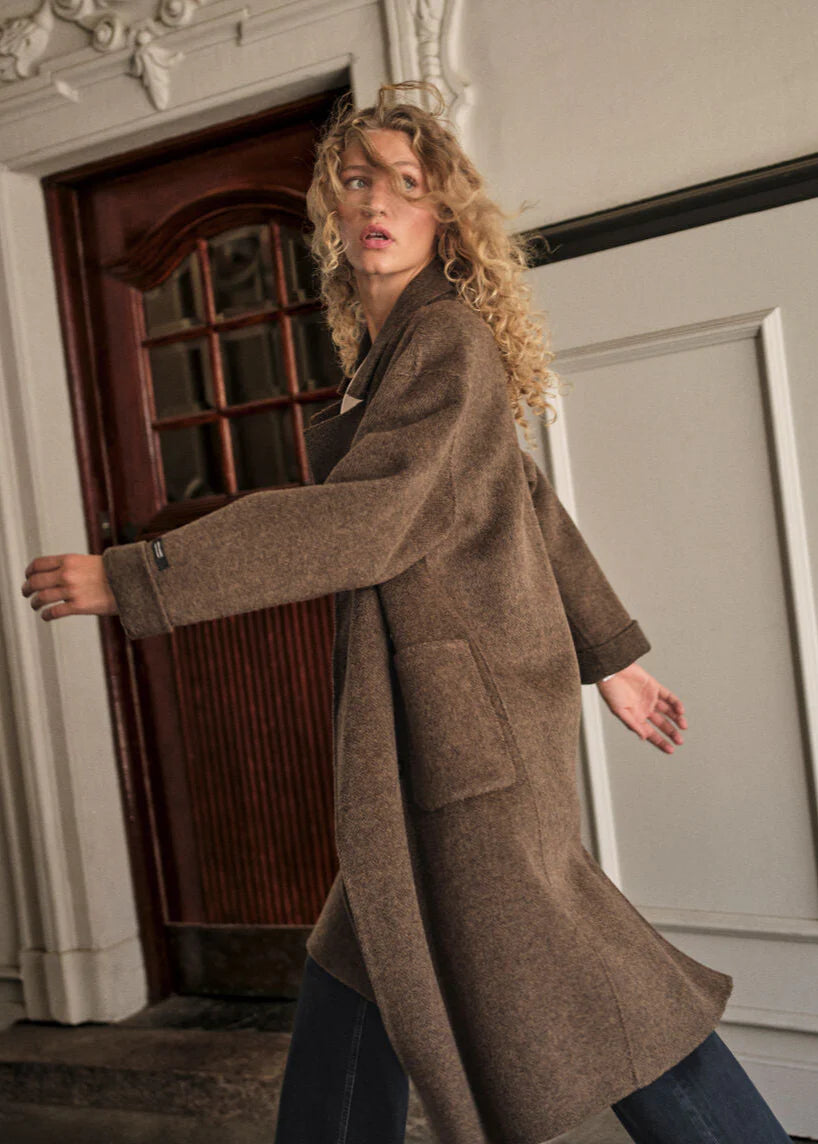 Lucca Barkley Wool Coat