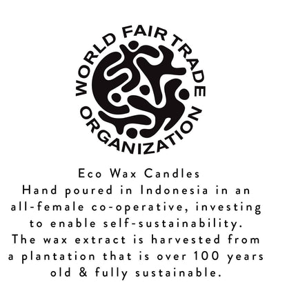 Emerald Eco Dinner Candles