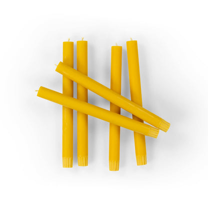 Bunting Yellow Eco Dinner Candles