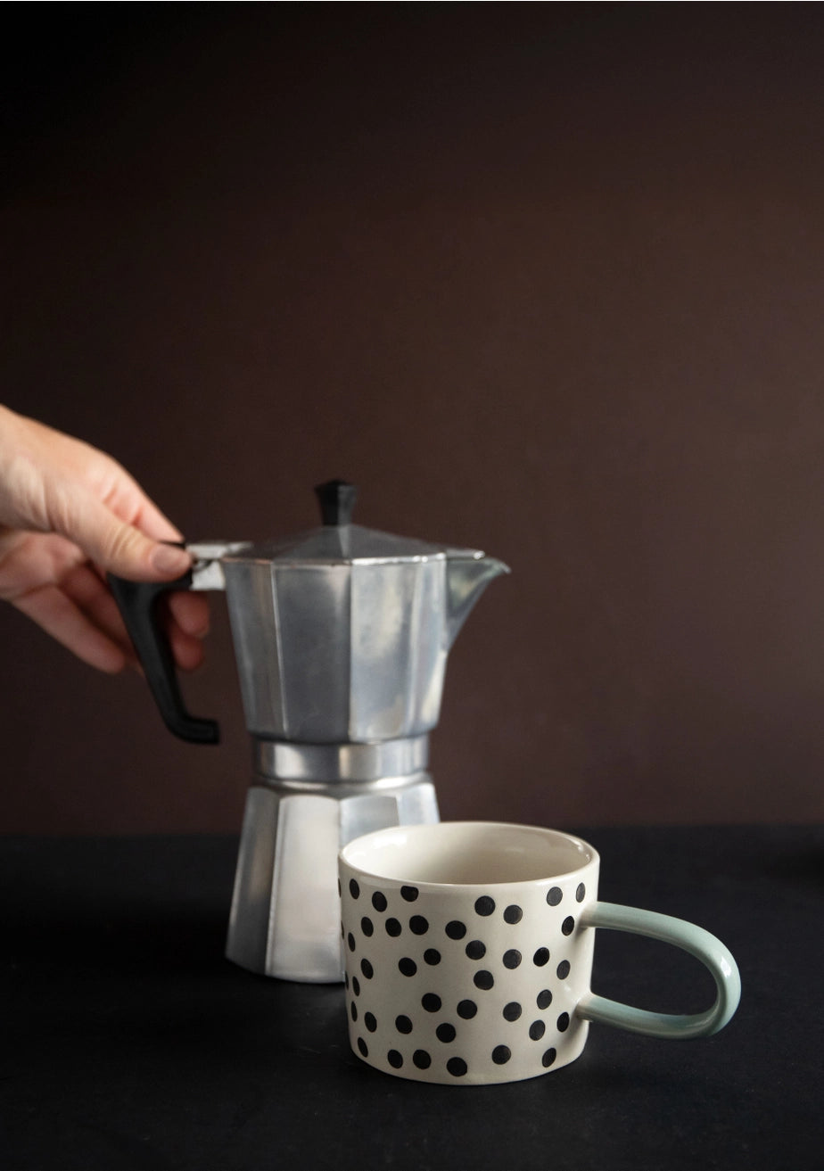 Mono Ditsy Spot Mug