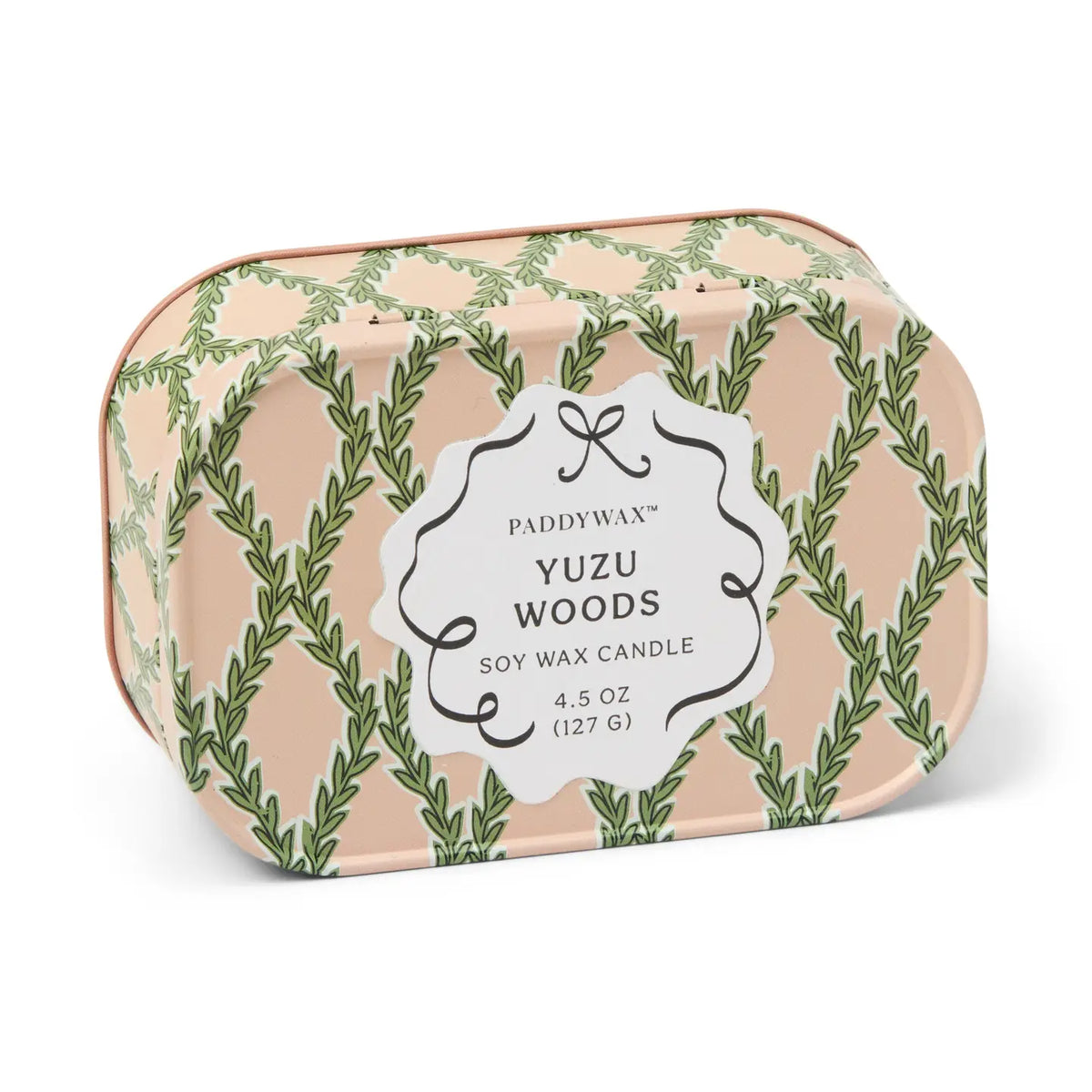 Printed Tin Candle - Yuzu Woods