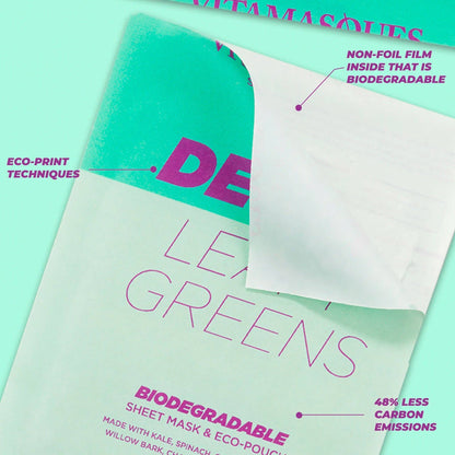 Hydrate Blue Agave Biodegradable Face Sheet Mask