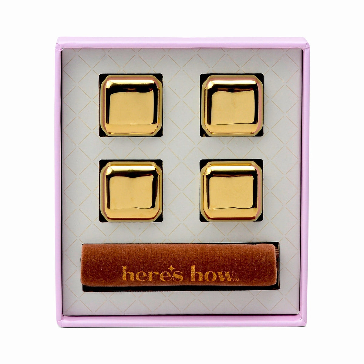 The Ruby Gold Cocktail Chillers, Pack of 4