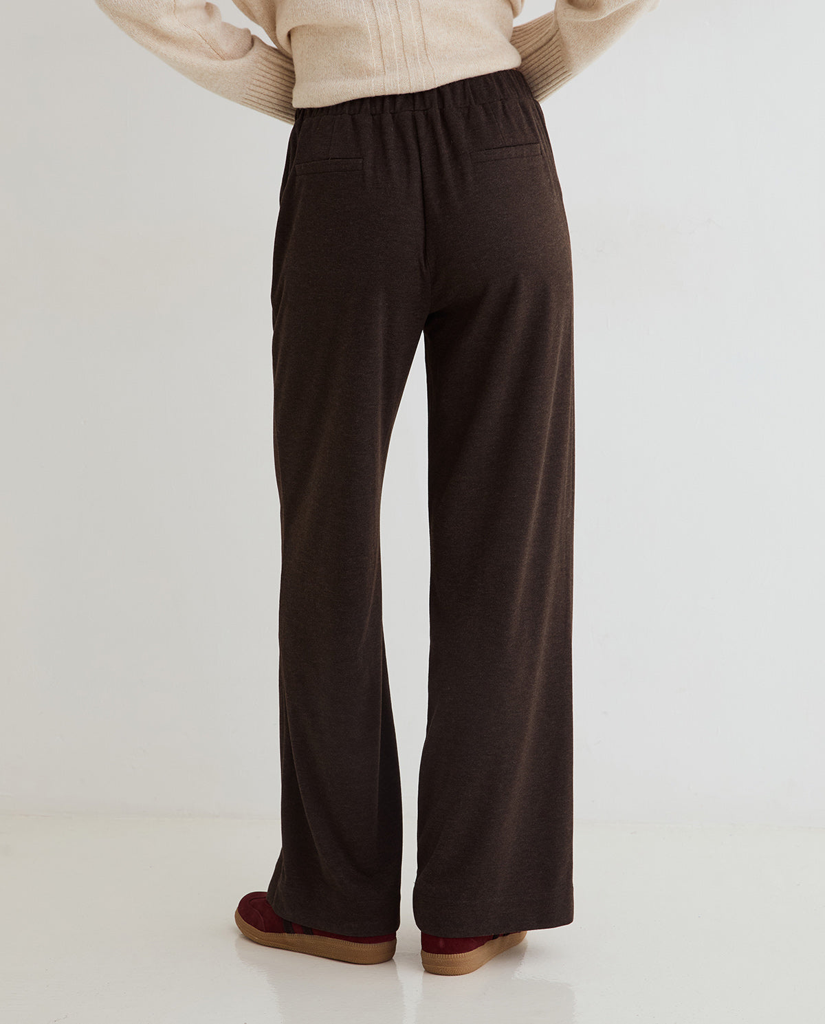 Pull on Trousers with Button Front Trousers