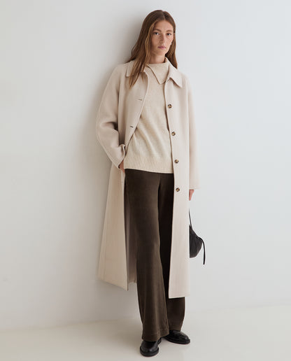 Khaki Pull On Cords