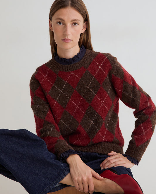 Diamond Knit Jumper