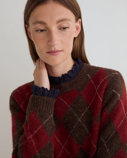 Diamond Knit Jumper