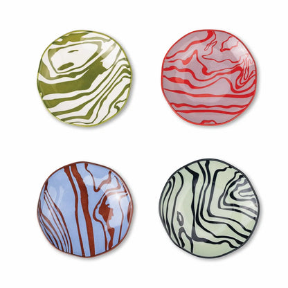 The Marley Appetiser Plates, Set of 4