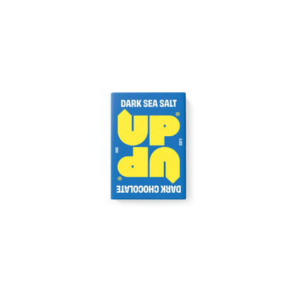 UP-UP Sea Salt Dark Chocolate Bar 60g | Ethical | Vegan