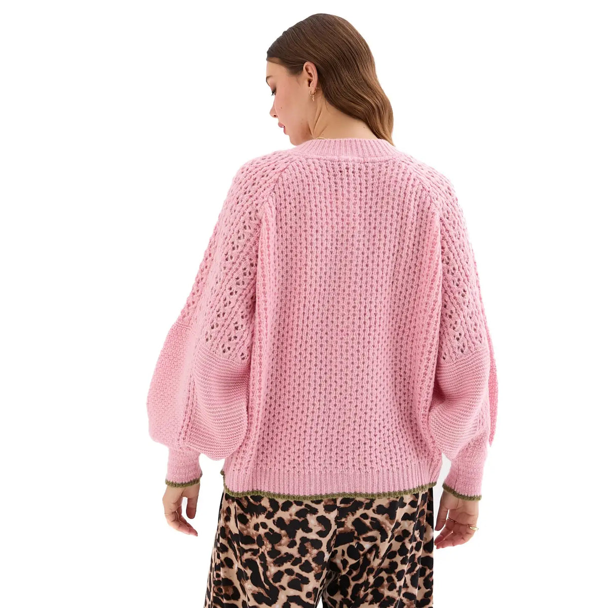 Cara & The Sky Brigit Cardigan, Blush