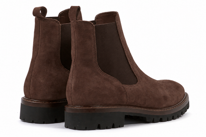 Another Trend Brown Suede Ankle Boots