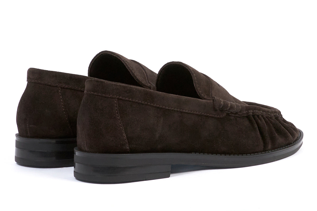 Another Trend Brown Suede Loafers