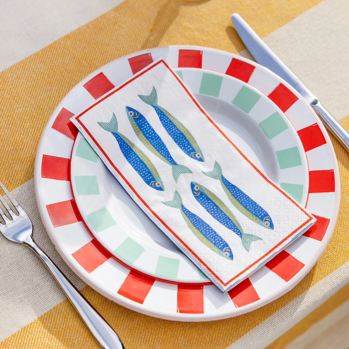 16 pack Sardine Paper Napkins