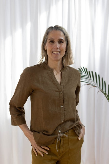 Linen Blouse - Peanut