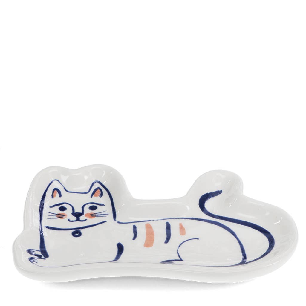 Ceramic trinket dish - Cat