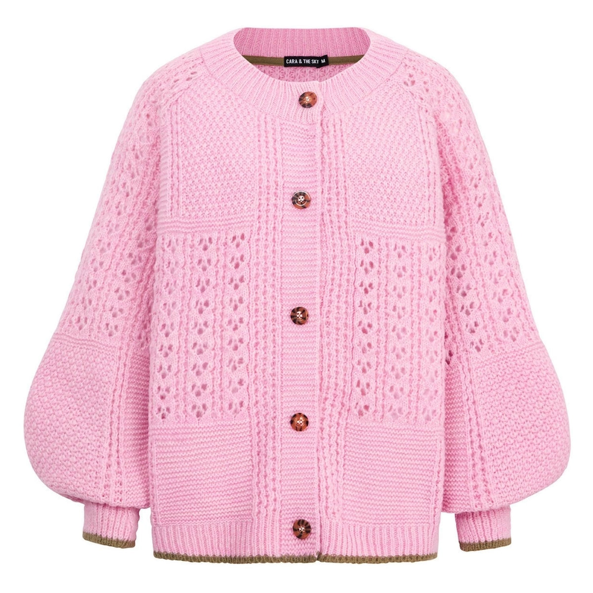 Cara & The Sky Brigit Cardigan, Blush