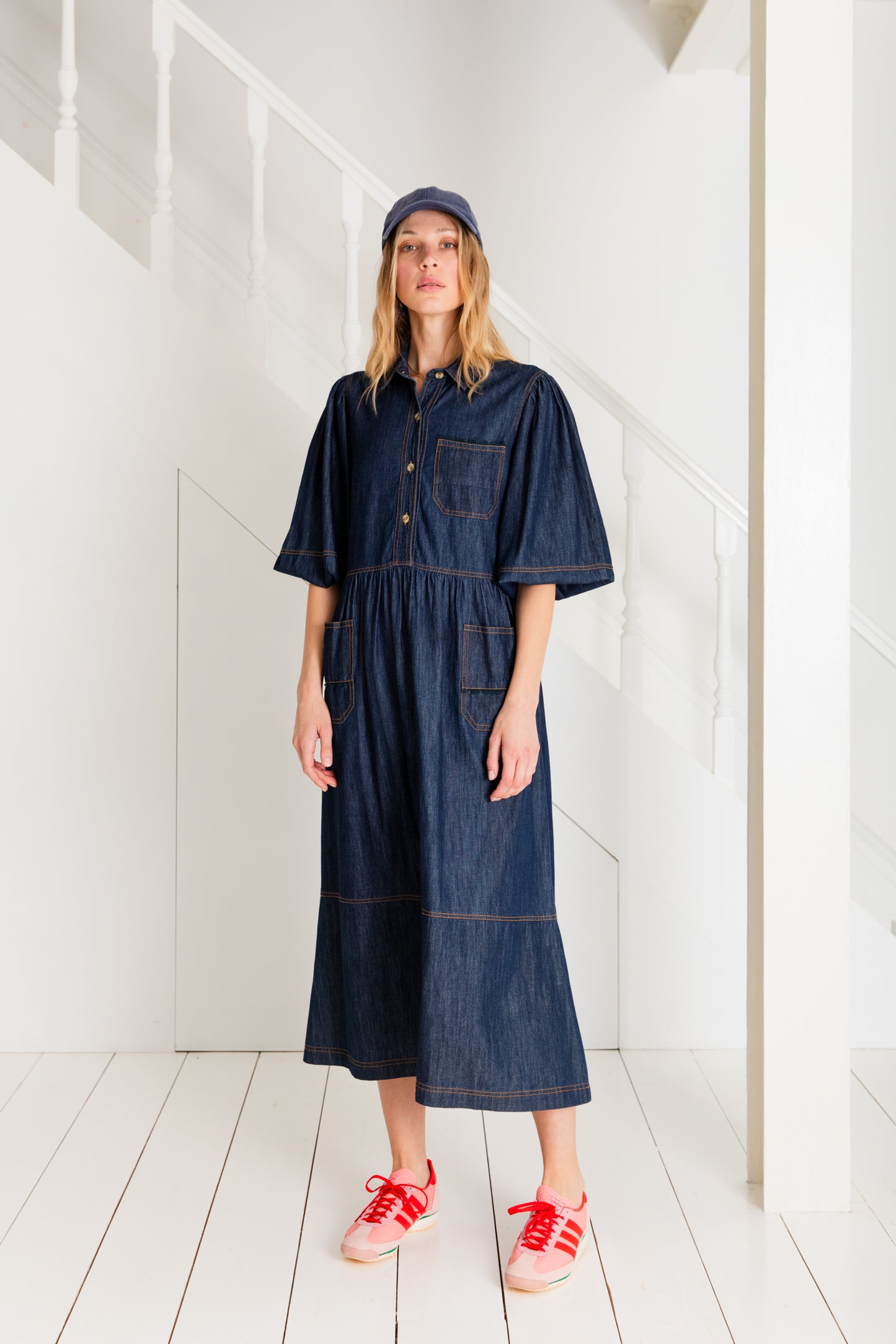 Adriane Dark Denim Dress