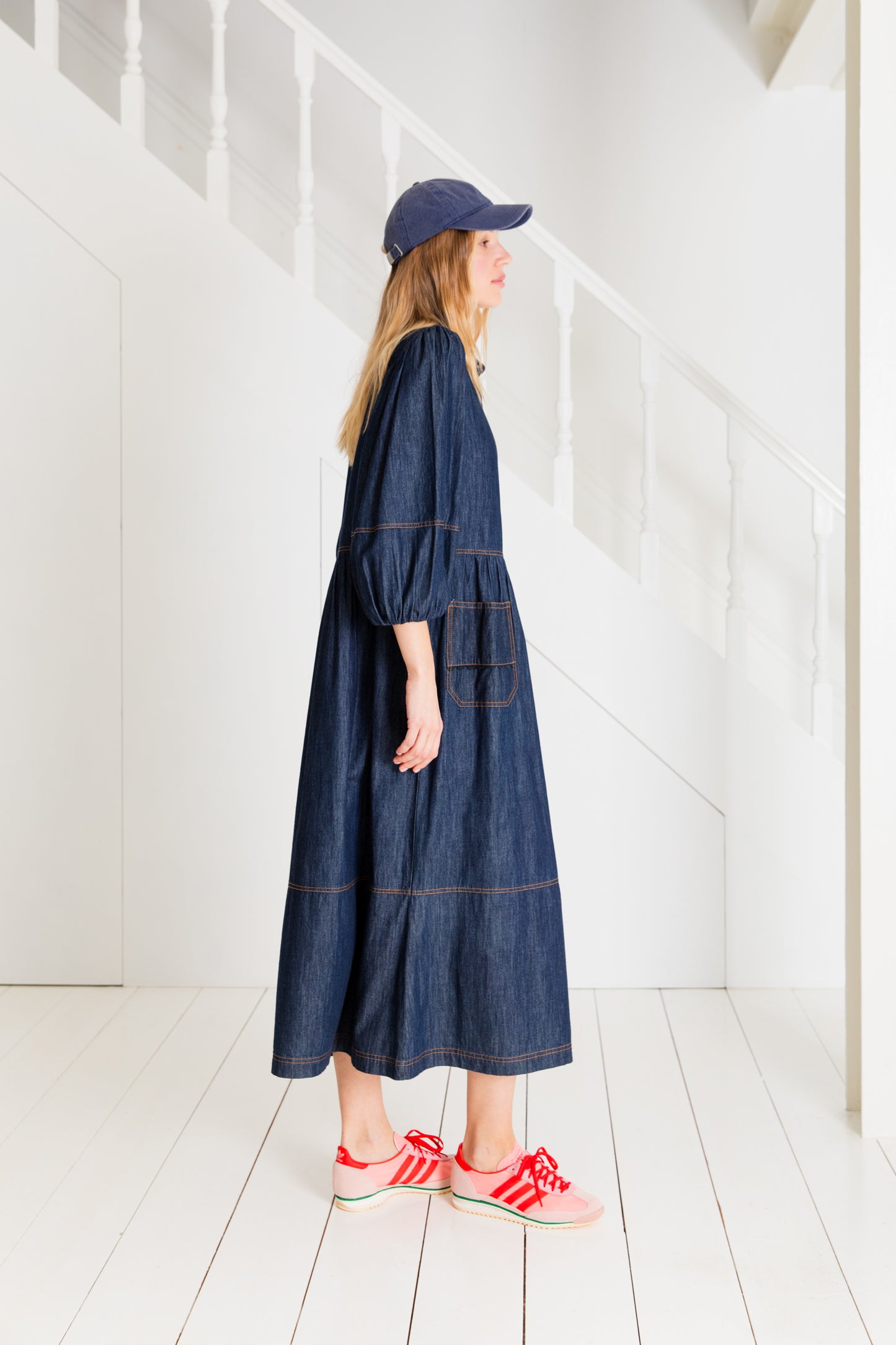 Adriane Dark Denim Dress