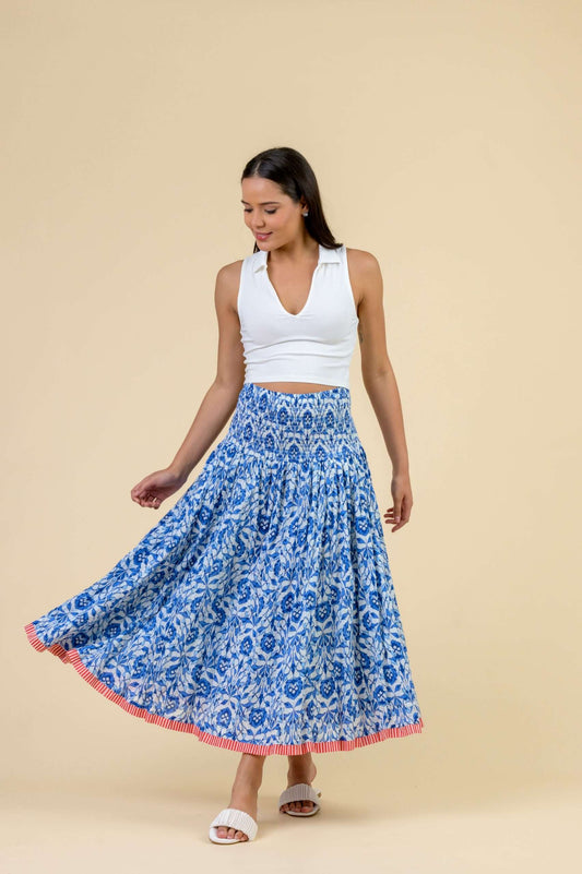 Arista Skirt - Blue