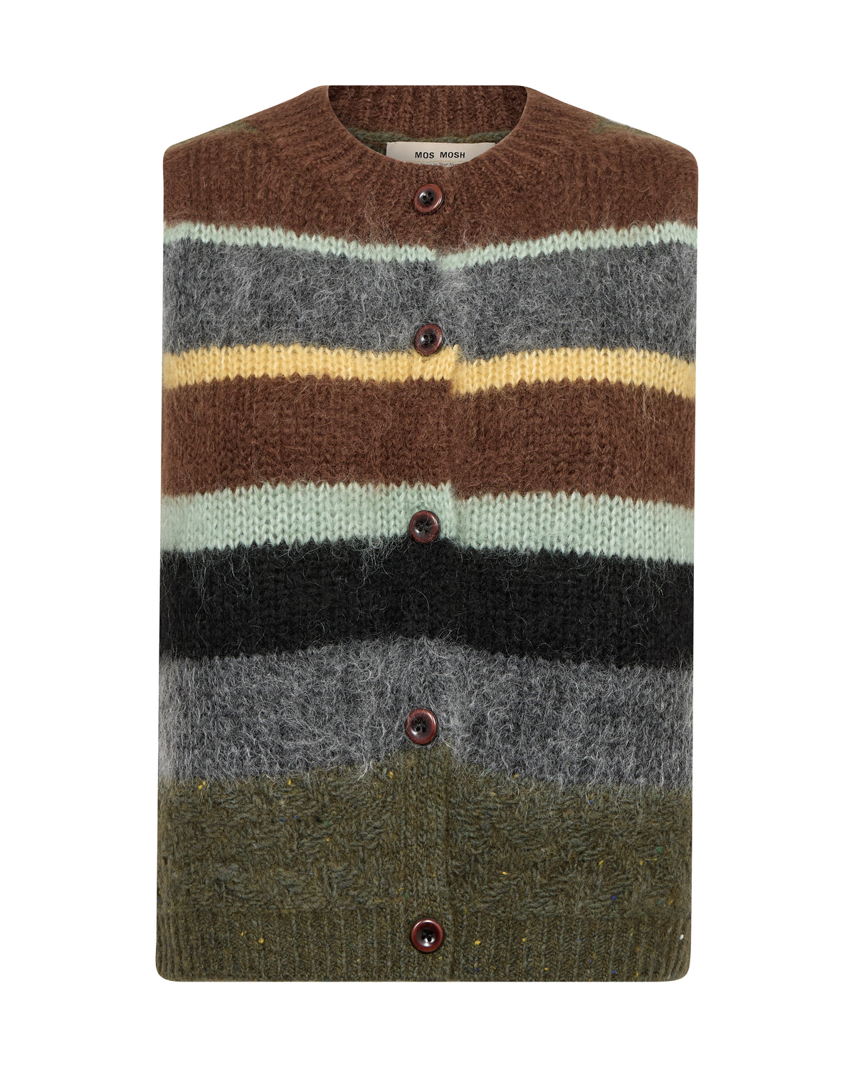 Mos Mosh Esti Striped Knit Vest