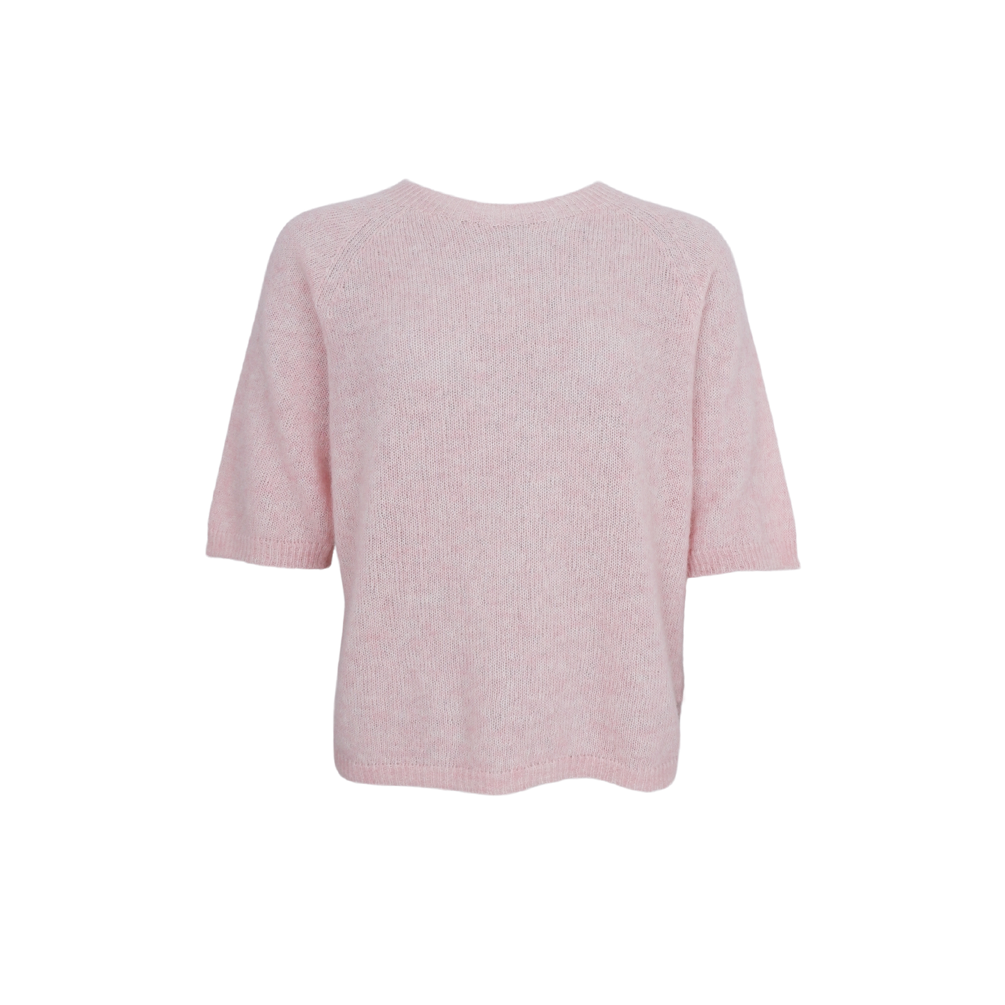 Dell Knit Short Sleeve Top - Rose